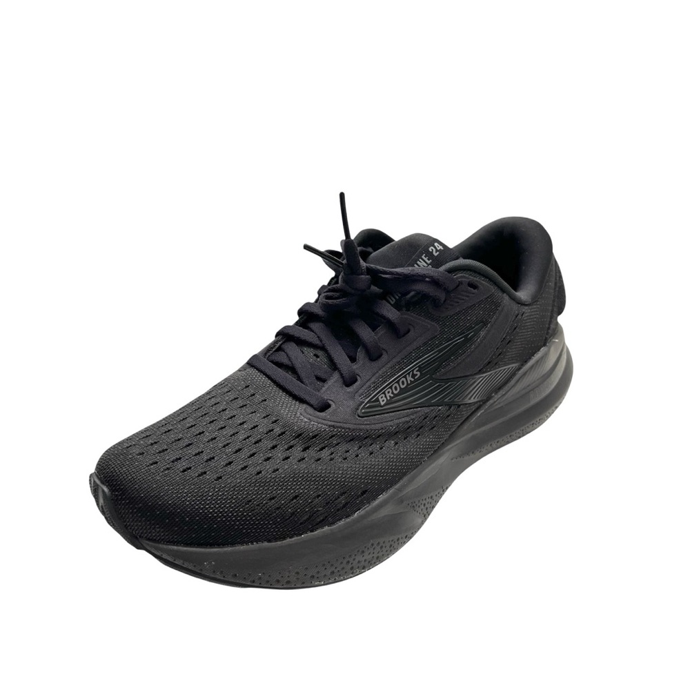 Brooks Adrenaline GTS 24 All Black Running Shoes Size 9